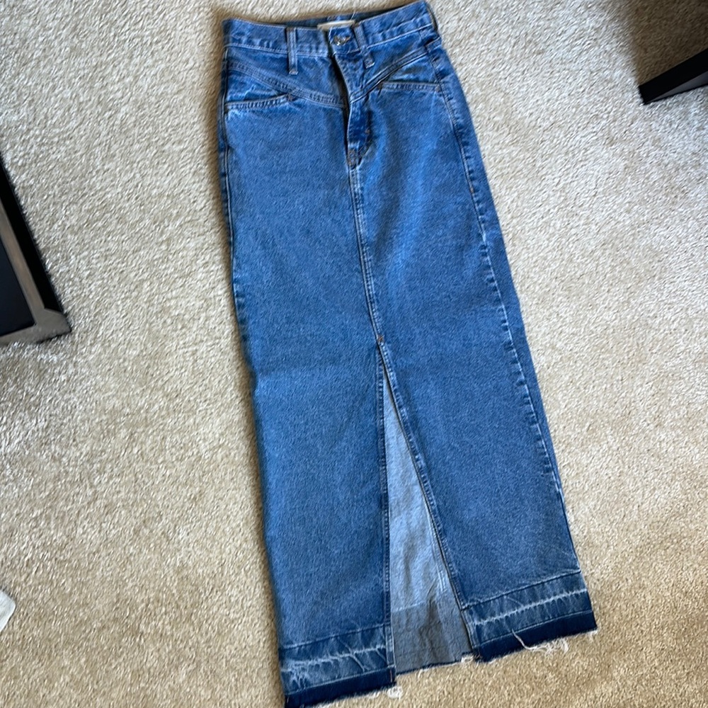 Maxi Skirt XXS (Mango brand)
